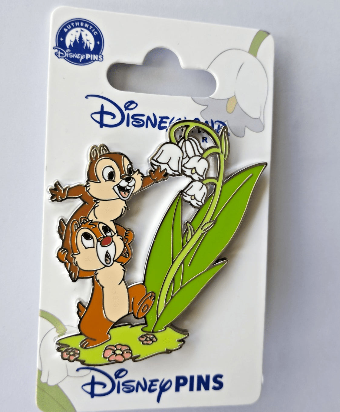 Chip and Dale - Lily of the Valley Series Disney Land Paris Dlp May 2025 Pin