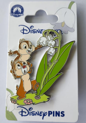 チップとデール – すずらんシリーズ ディズニーランド・パリ DLP 2025年5月 ピン