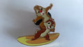 Chip and Dale on Surfboard Disney Paris Cast Lanyard Series 3 Dlrp Dlp 2006 pin