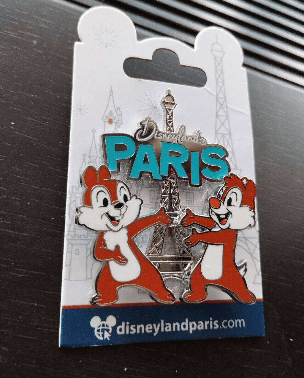 Chip and Dale Paris 8 Eiffel Tower Disney Paris Dlrp Dlp Jan 2024 Pin