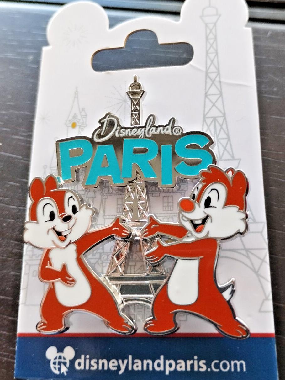 Chip and Dale Paris 8 Eiffel Tower Disney Paris Dlrp Dlp Jan 2024 Pin