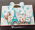 Chip and Dale Paris Eiffel Tower Disney Paris Dlrp Dlp February 2024 Jumbo Pin