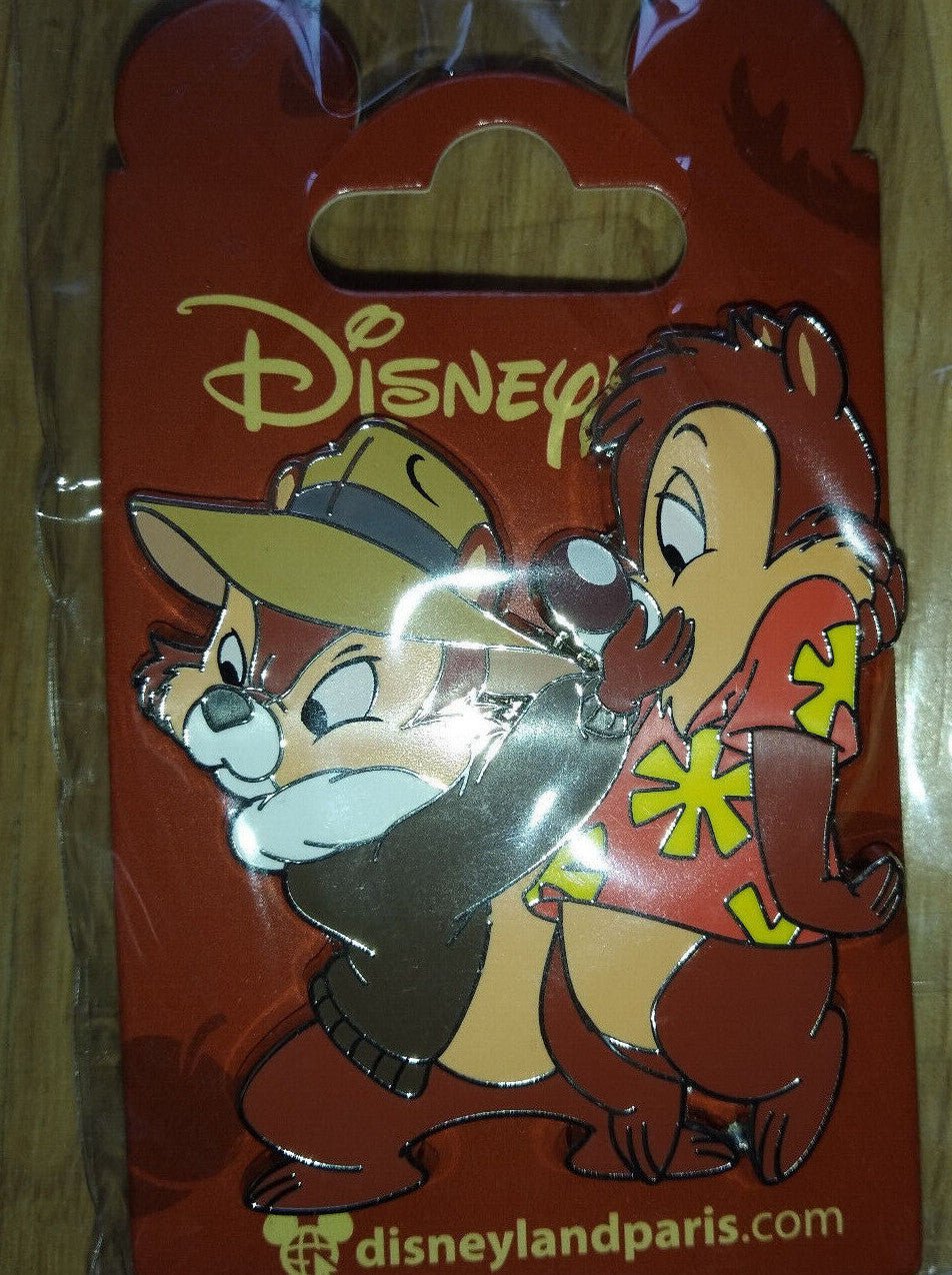 Chip and Dale Rescue Rangers Chip Silencing Disney Land Paris July 2022 Dlp Pin