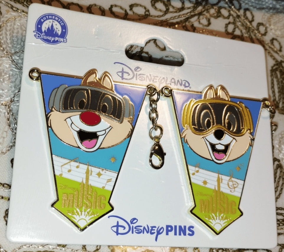 Chip and Dale Set - Disney Music Festival Series Disney Land Paris Dlp May 2025