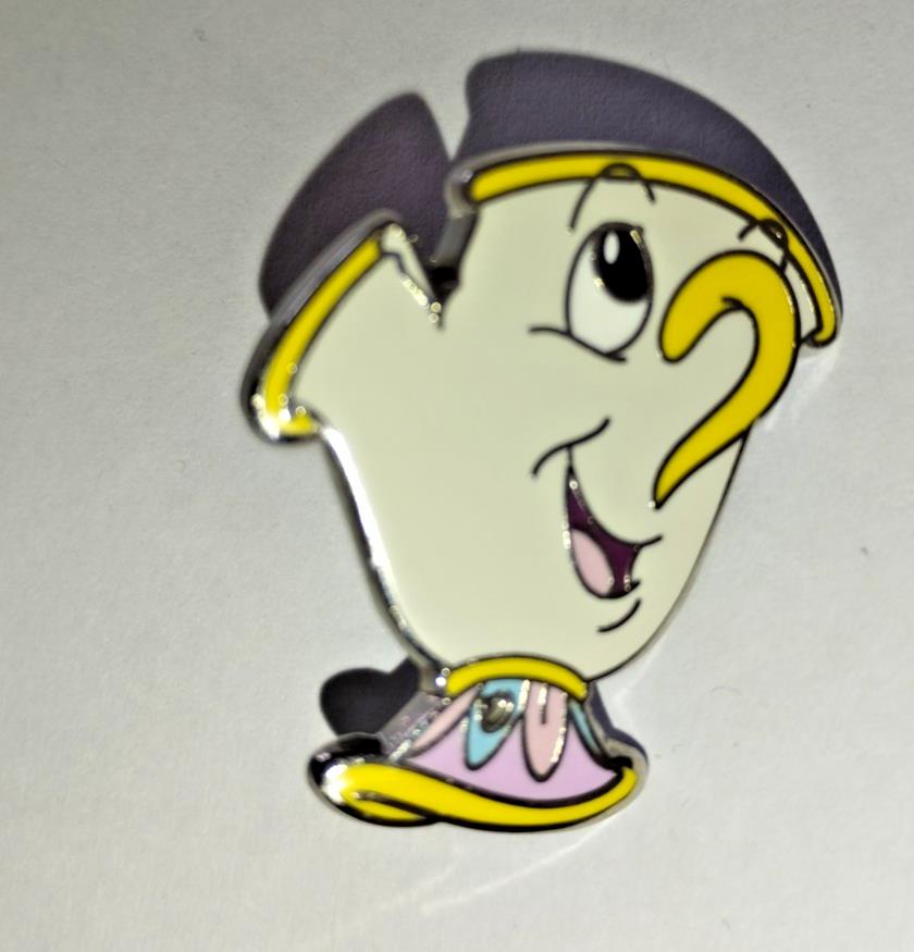 Chip (Beauty & the Beast) Cast Lanyard Series Disney L Paris Dlp Oct 2023 pin
