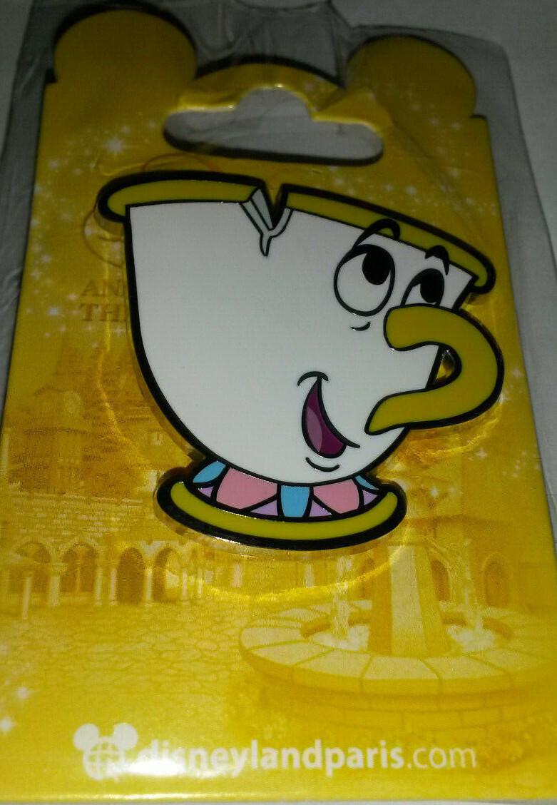 Chip cup (The Beauty and the Beast) Disney Land Paris Dlrp Dlp August 2019 pin