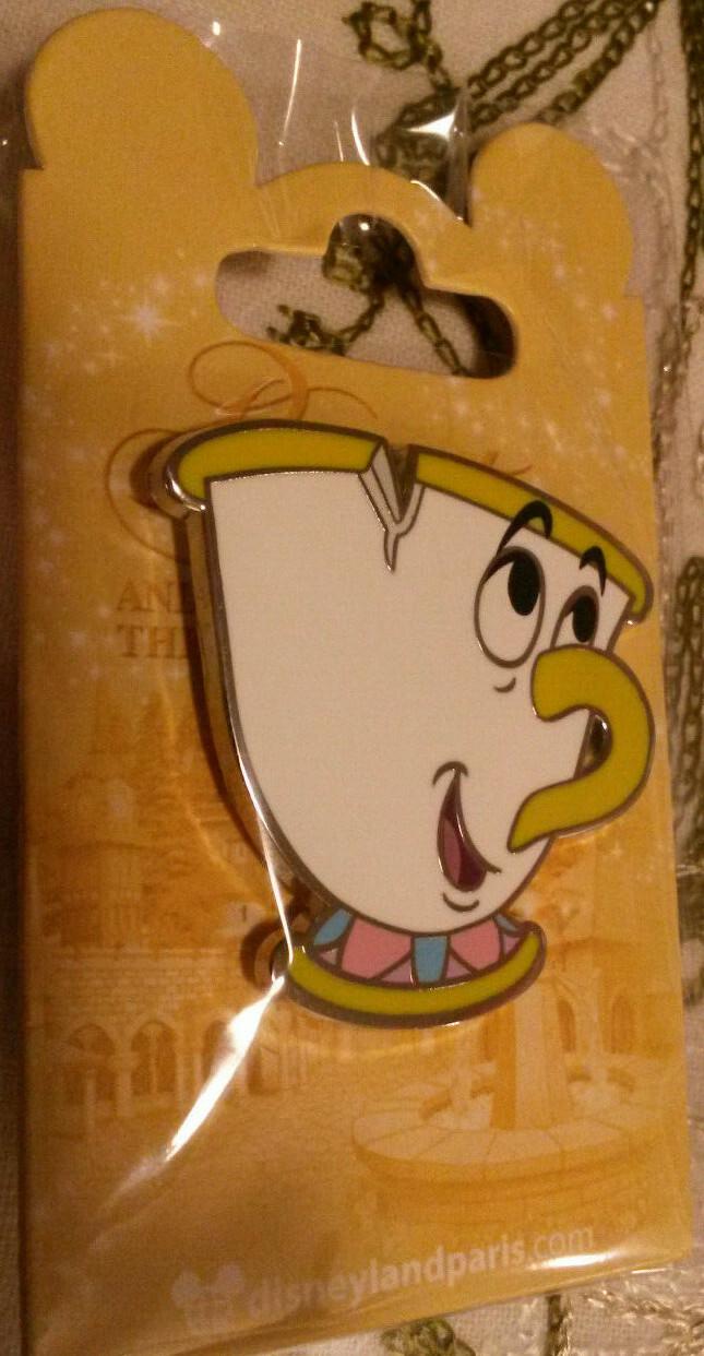Chip cup (The Beauty and the Beast) Disney Land Paris Dlrp Dlp August 2019 pin