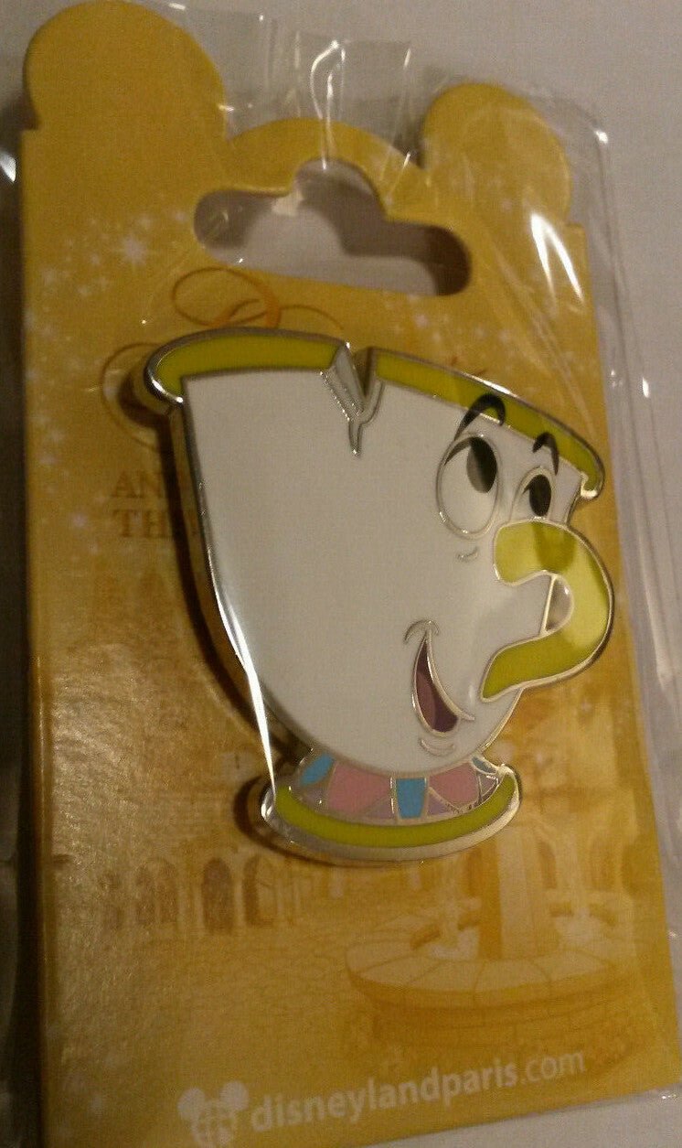 Chip cup (The Beauty and the Beast) Disney Land Paris Dlrp Dlp August 2019 pin