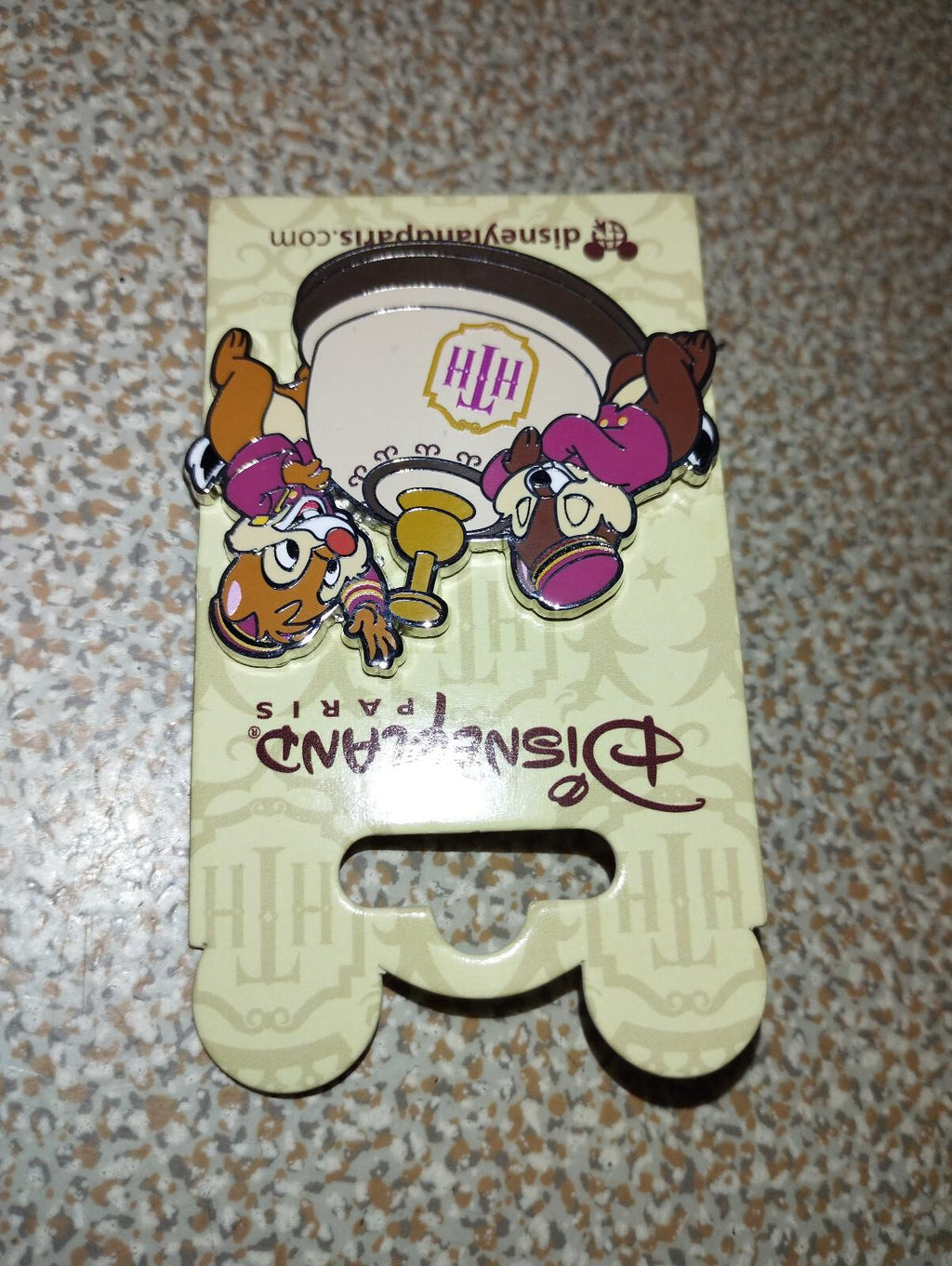 Chip & Dale Bellboy Hollywood Tower Hotel Series Disney Land Paris Dlp 2024 Pin