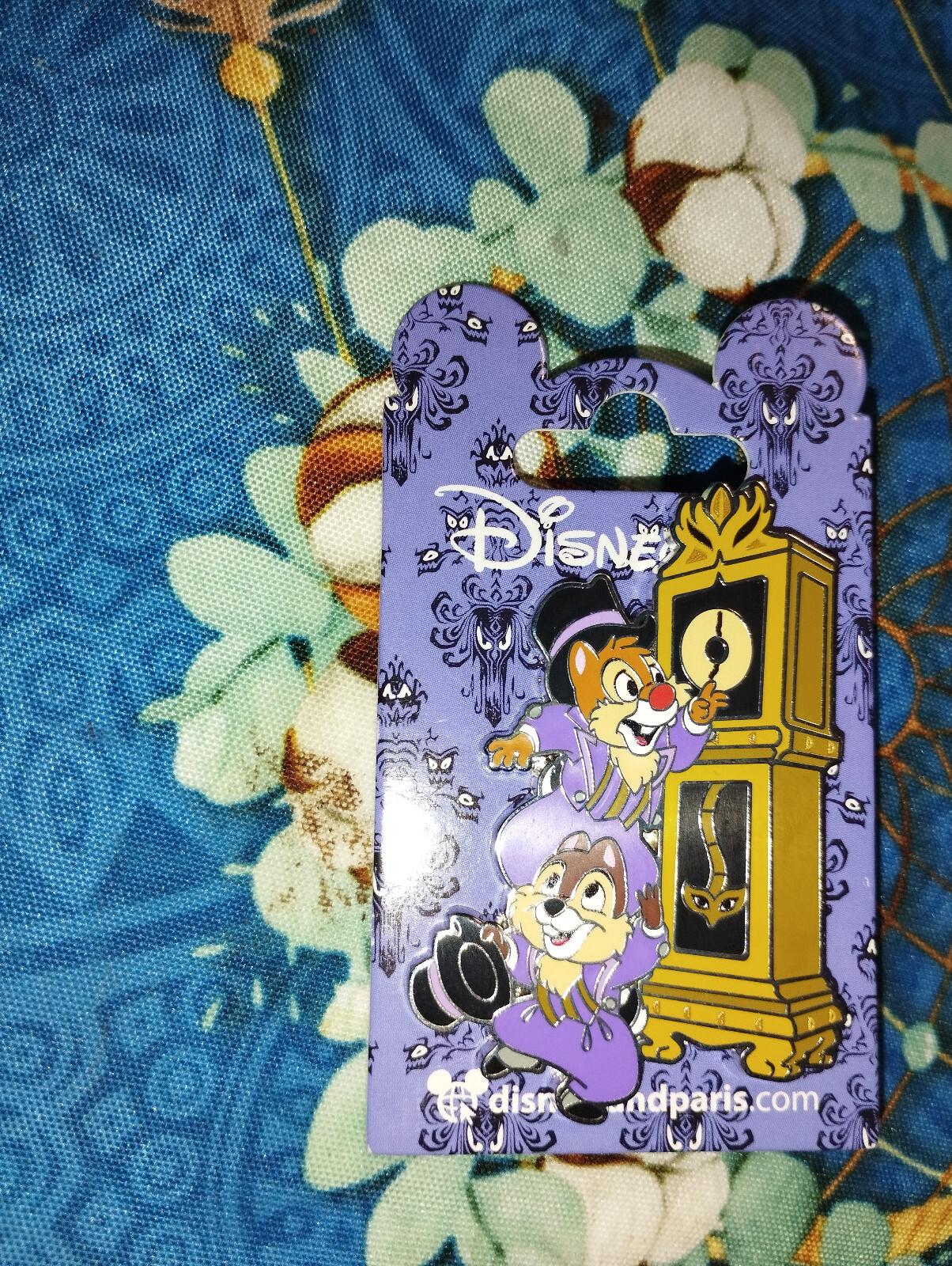 Chip Dale Butler Phantom Manor Haunted Mansion Disney Paris DLP Apr 2024 Pin