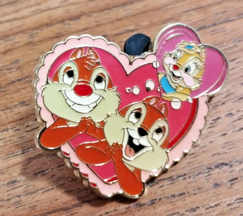 Chip & Dale & Clarice Cast Lanyard Series 3 Disney Land Paris Dlrp Dlp 2006 Pin