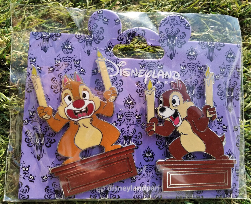 Chip Dale Gargoyle Phantom Manor Haunted Mansion Disney L Paris DLP Oct 2022 Pin