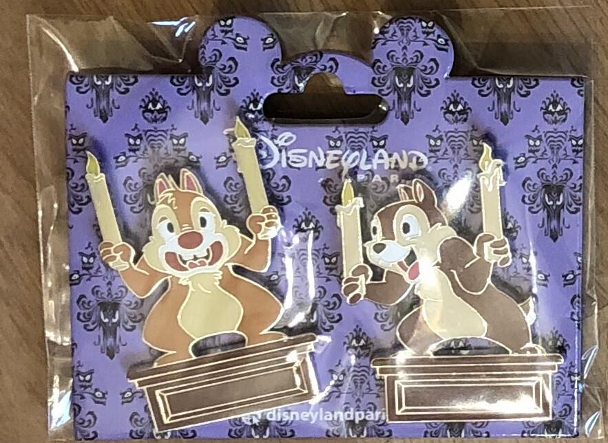 Chip Dale Gargoyle Phantom Manor Haunted Mansion Disney L Paris DLP Oct 2022 Pin