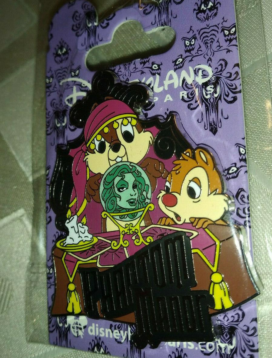 Chip Dale Phantom Manor Disney Land Paris Dlp Dlrp October 2021 Pin
