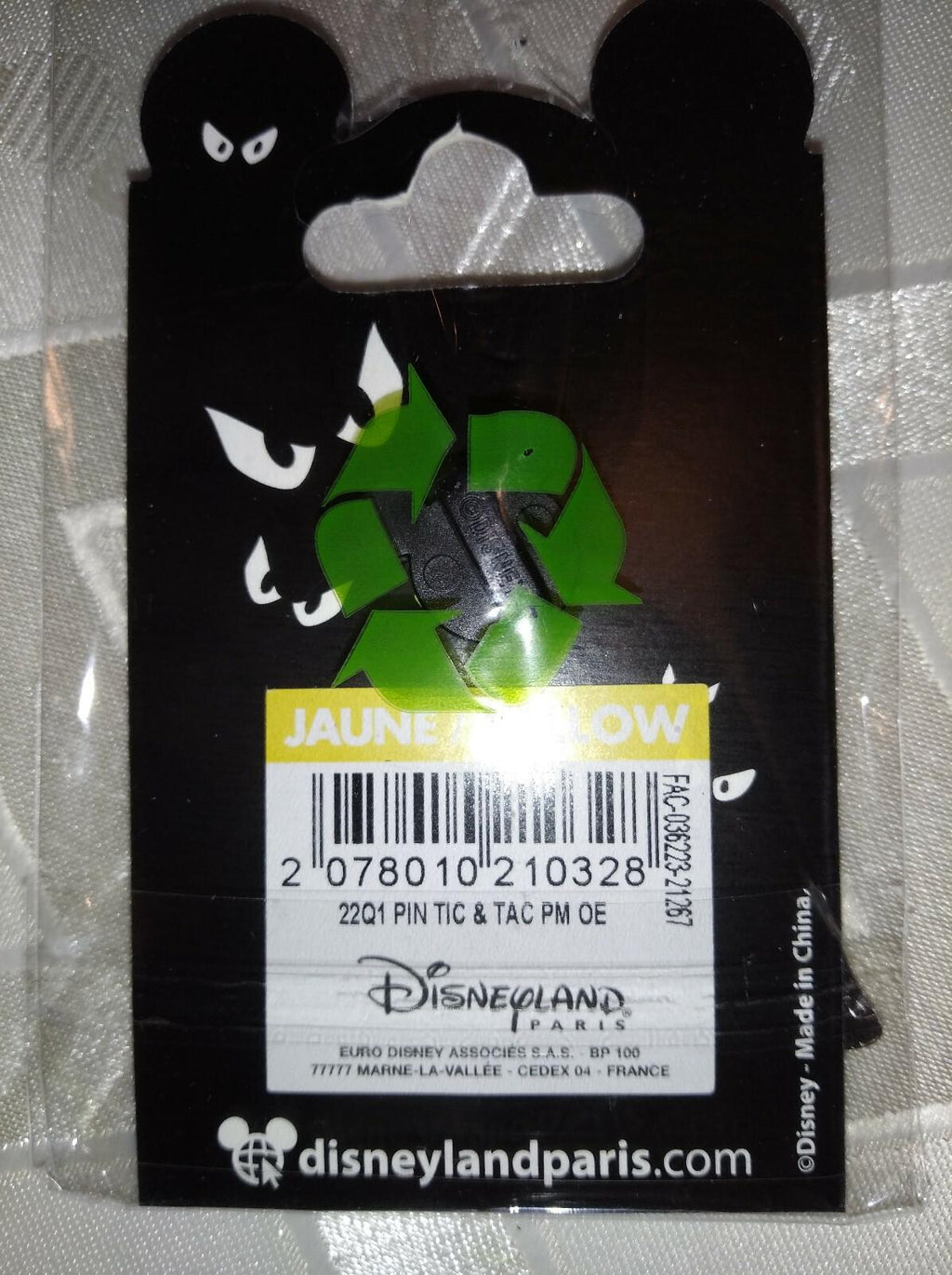 Chip Dale Phantom Manor Disney Land Paris Dlp Dlrp October 2021 Pin