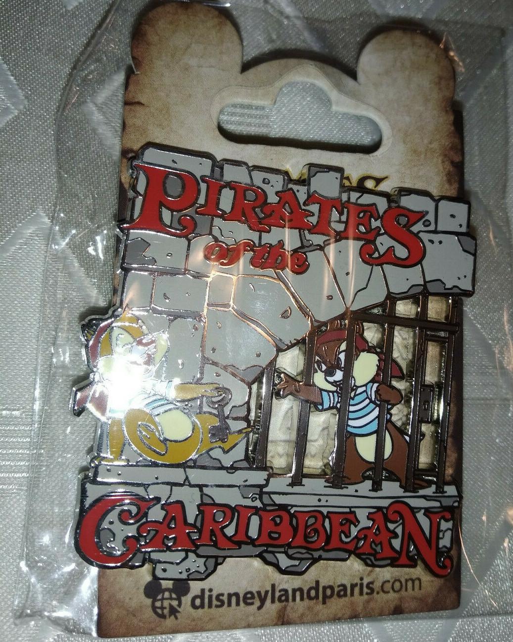 Chip Dale Pirates of Caribbean Series Disney L Paris Dlrp Dlp November 2021 pin
