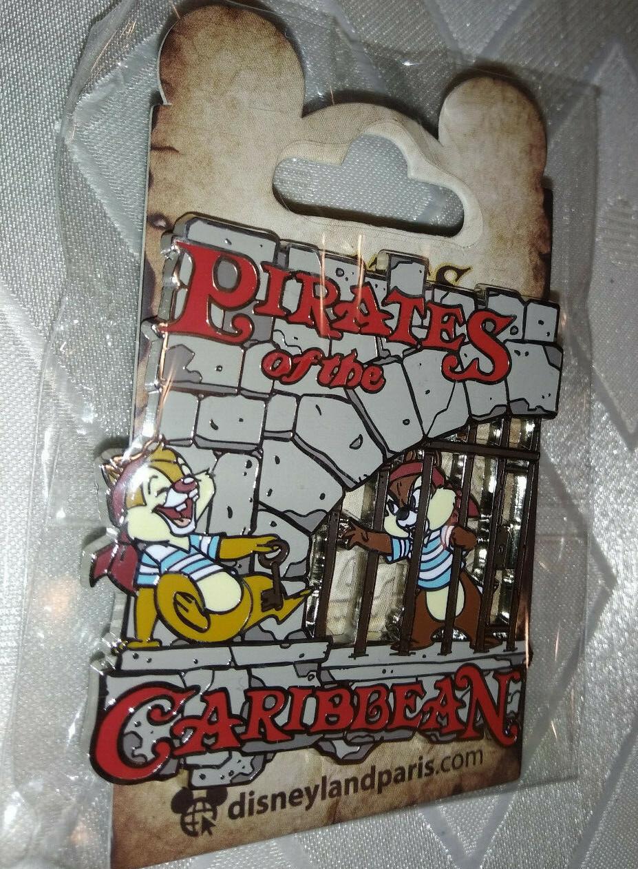 Chip Dale Pirates of Caribbean Series Disney L Paris Dlrp Dlp November 2021 pin