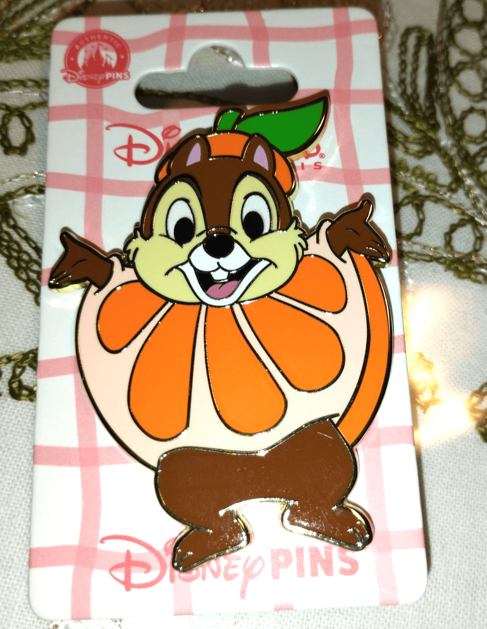 Chip Orange Costume Food Babies Series Disney Land Paris Dlp Aug 2025 Pin