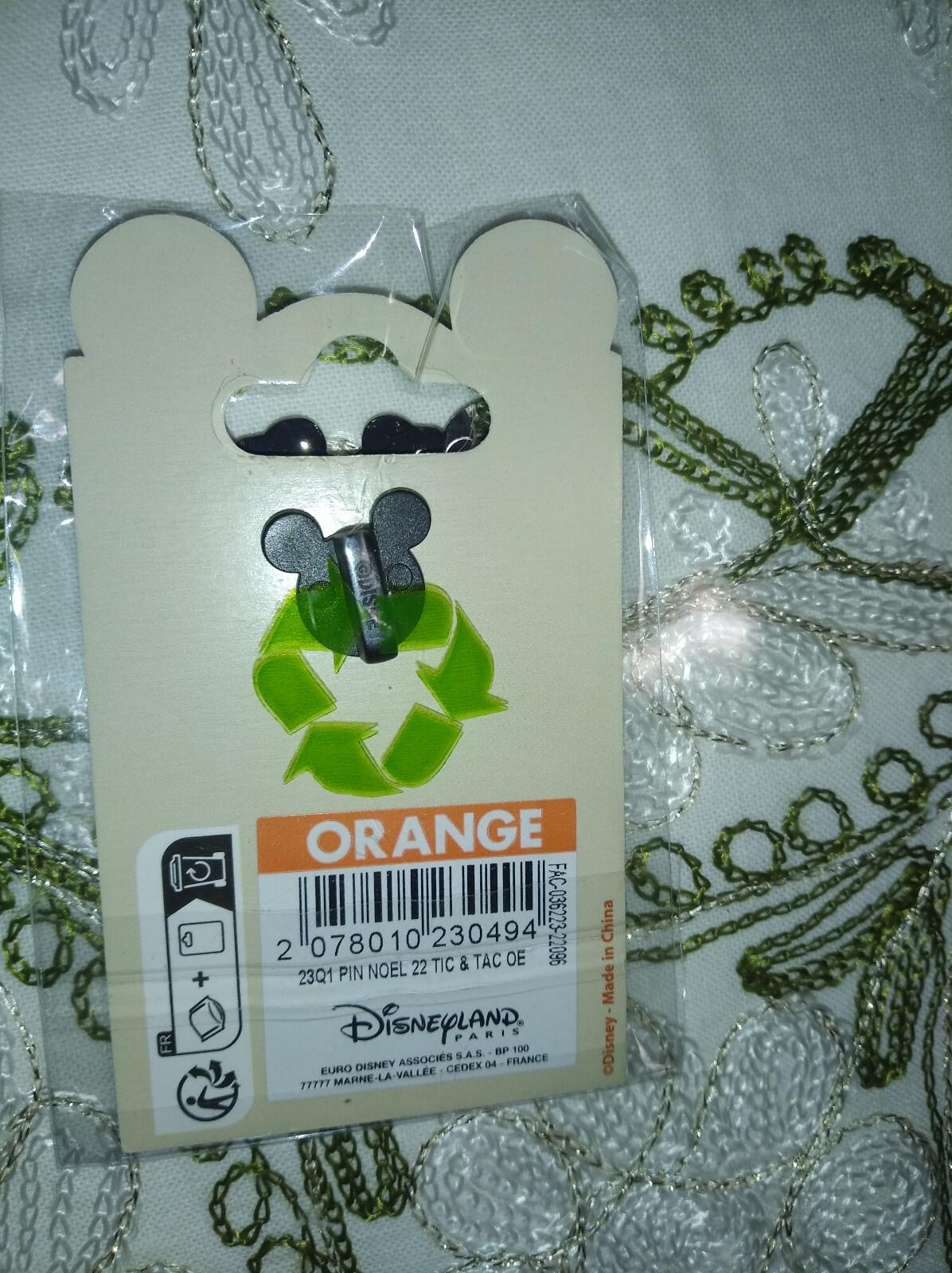 Christmas Chip and Dale in a Sock Disney Land Paris DLP Dec 2022 Pin