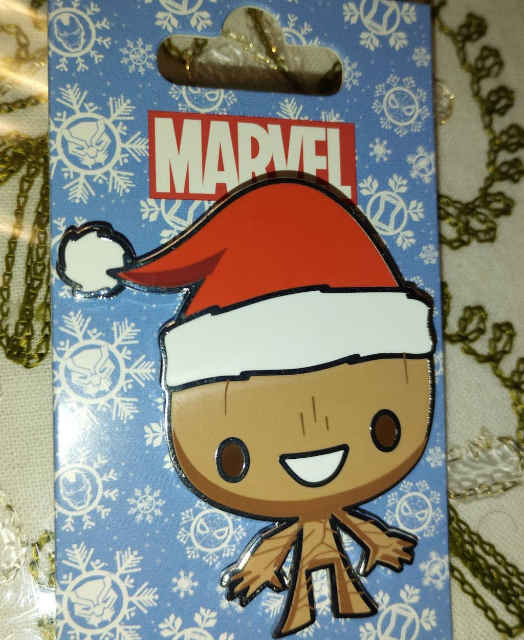 Christmas Groot Gardian of the Galaxy Marvel Disney Land Paris DLP Dec 2023 Pin