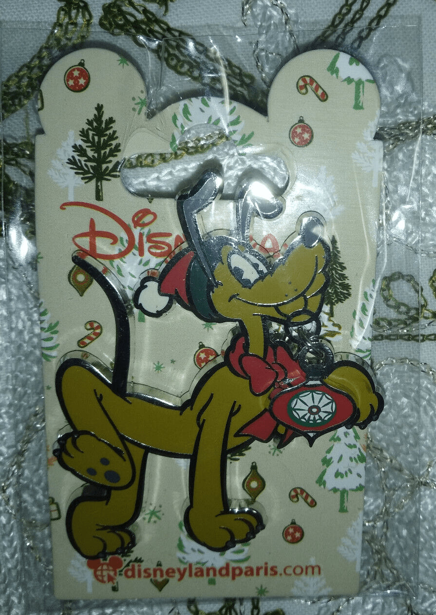 Christmas Mad Hatter Olaf Chip Pluto Mickey Min Disney Paris DLP 2022 5 Pins Set