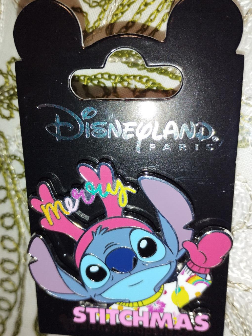 Christmas Stitch Merry Stitchmas Disney Land Paris DLP Dec 2023 Pin