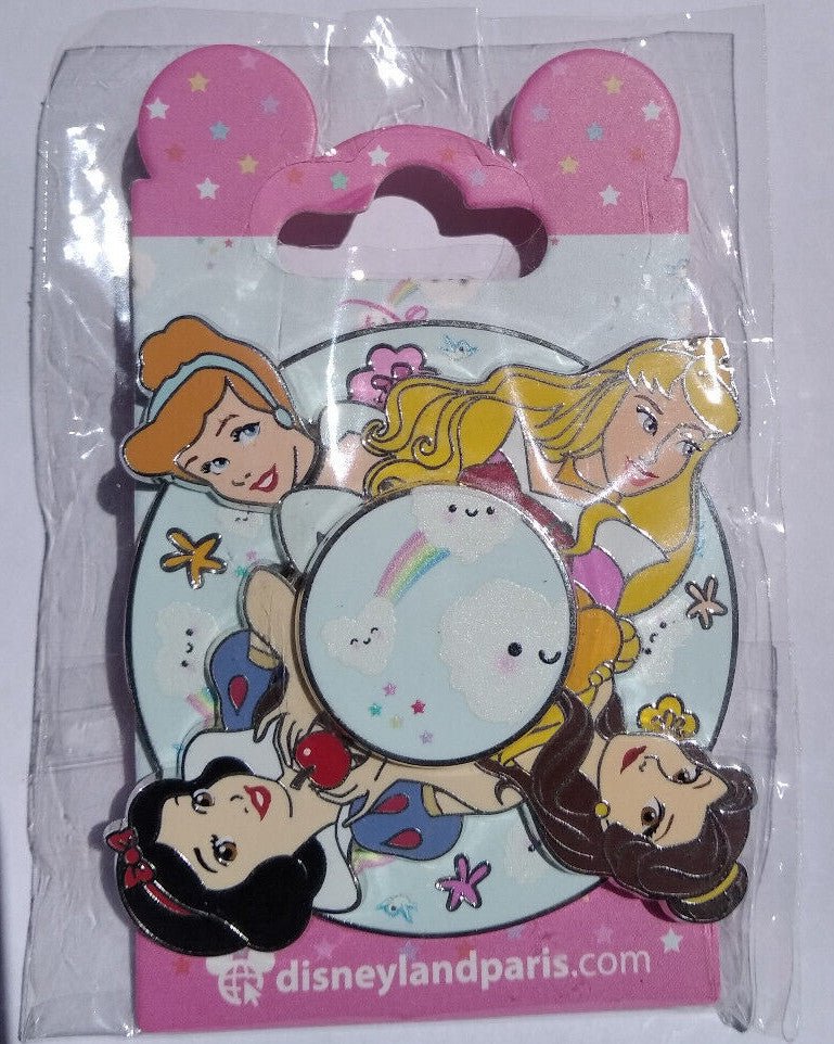 Cinderella Aurora Belle Snow White Princess Disney L Paris Dlp 2022 Spinner Pin