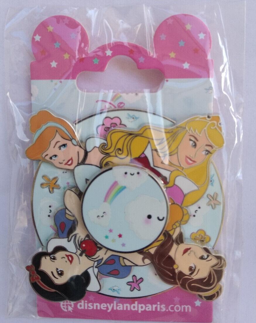Cinderella Aurora Belle Snow White Princess Disney L Paris Dlp 2022 Spinner Pin