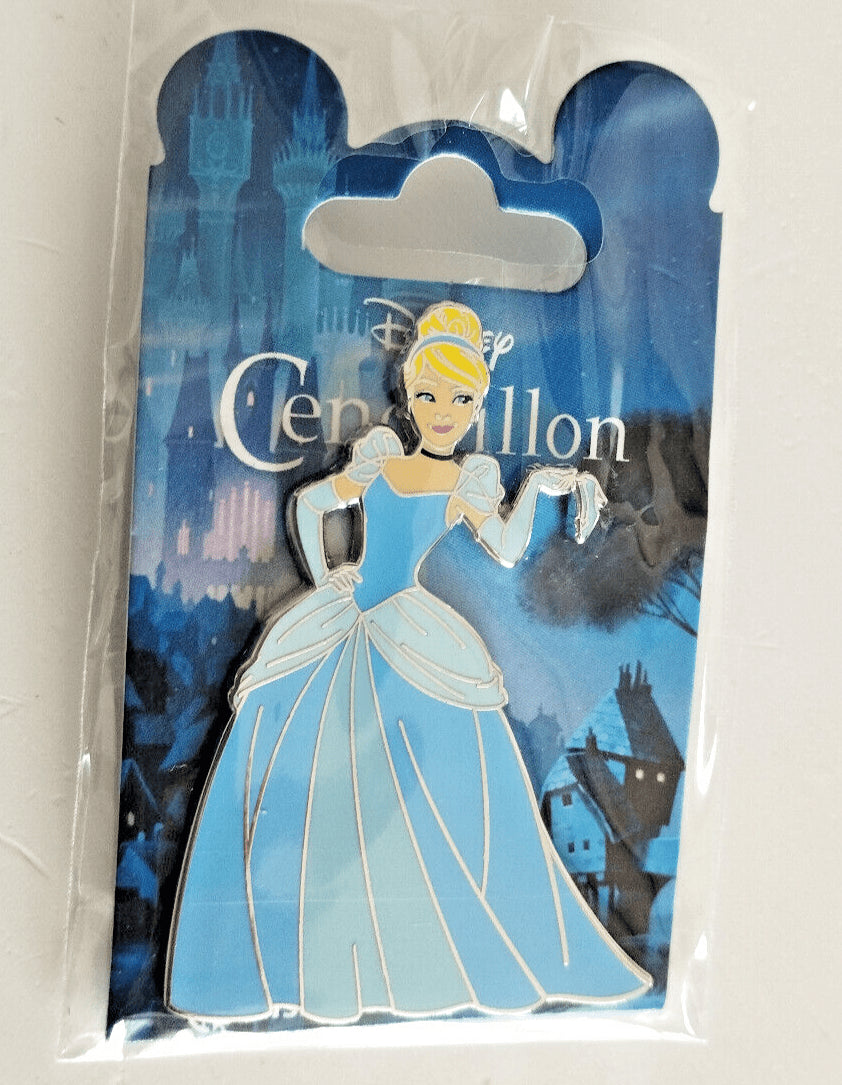 Cinderella Ball Gawn Dress holding Glass Slipper Disney Paris Dlrp Dlp 2023 Pin