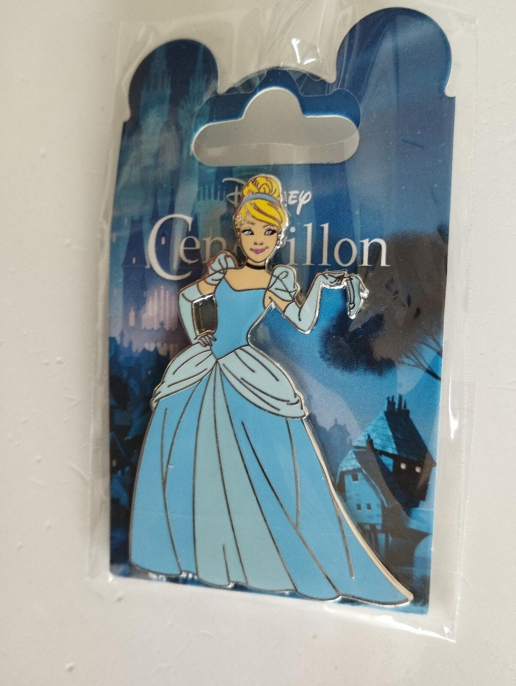 Cinderella Ball Gawn Dress holding Glass Slipper Disney Paris Dlrp Dlp 2023 Pin