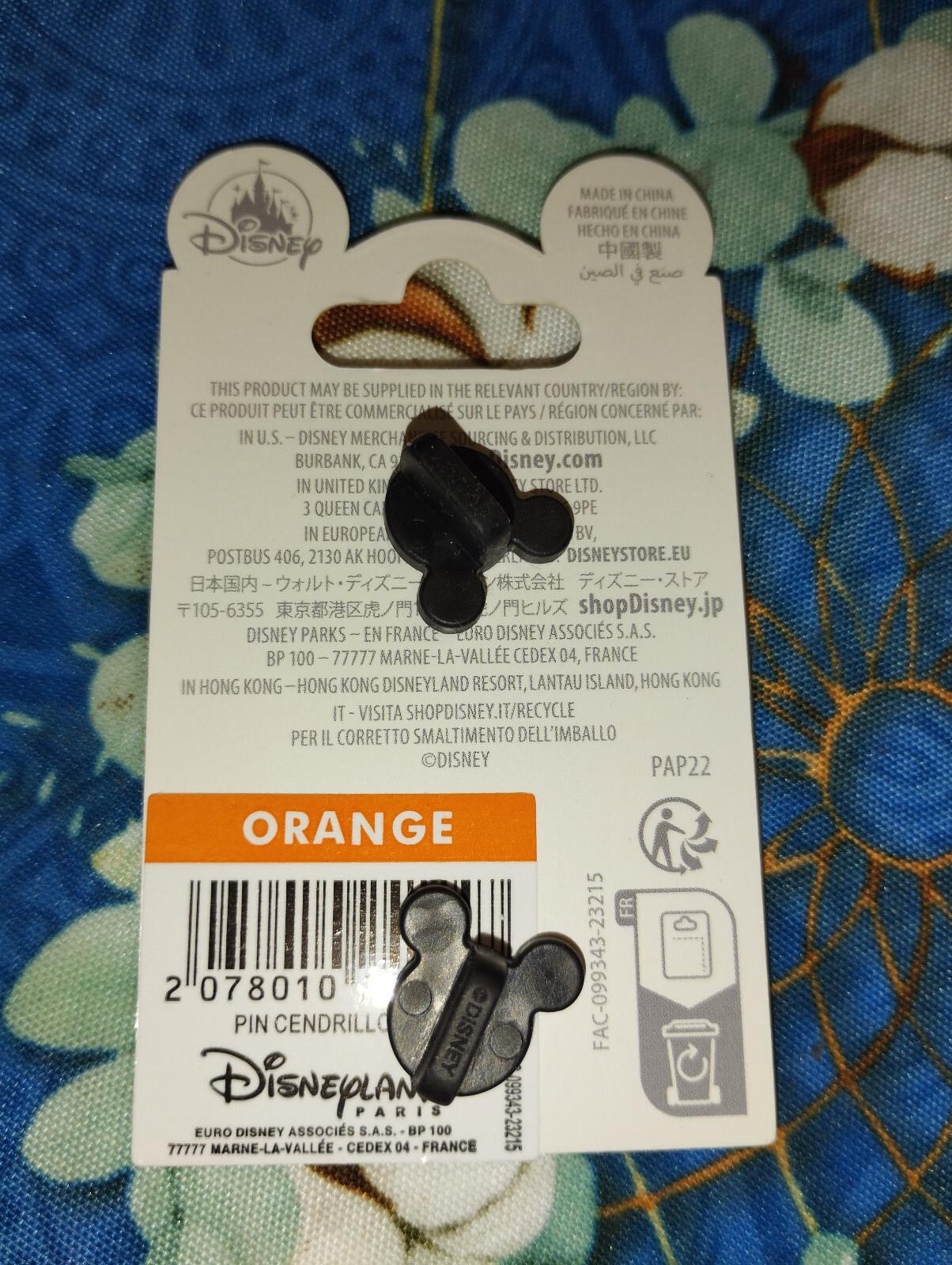 Cinderella Floral Princess Disney Land Paris Dlp 2024 Pin