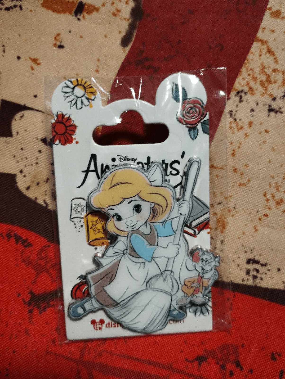 Cinderella Jaq Jack Animator Dolls Child June 2023 Disney Land Paris Pin