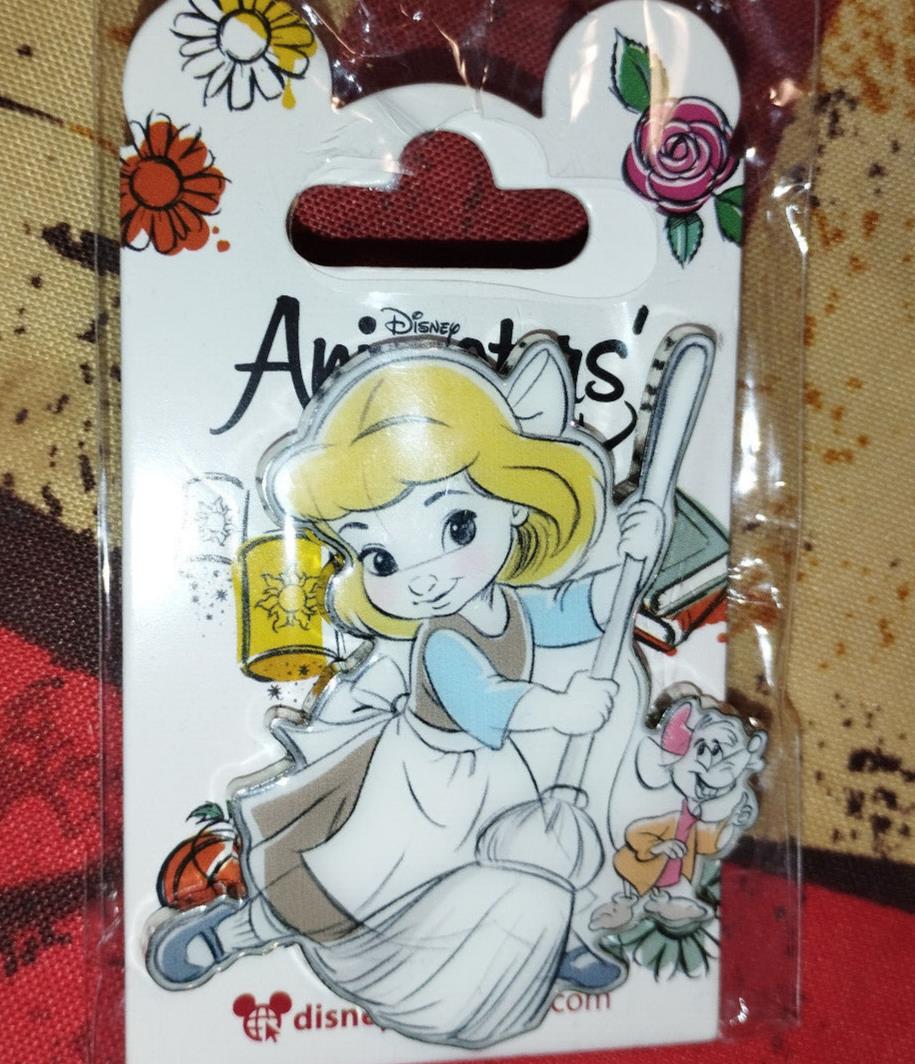Cinderella Jaq Jack Animator Dolls Child June 2023 Disney Land Paris Pin