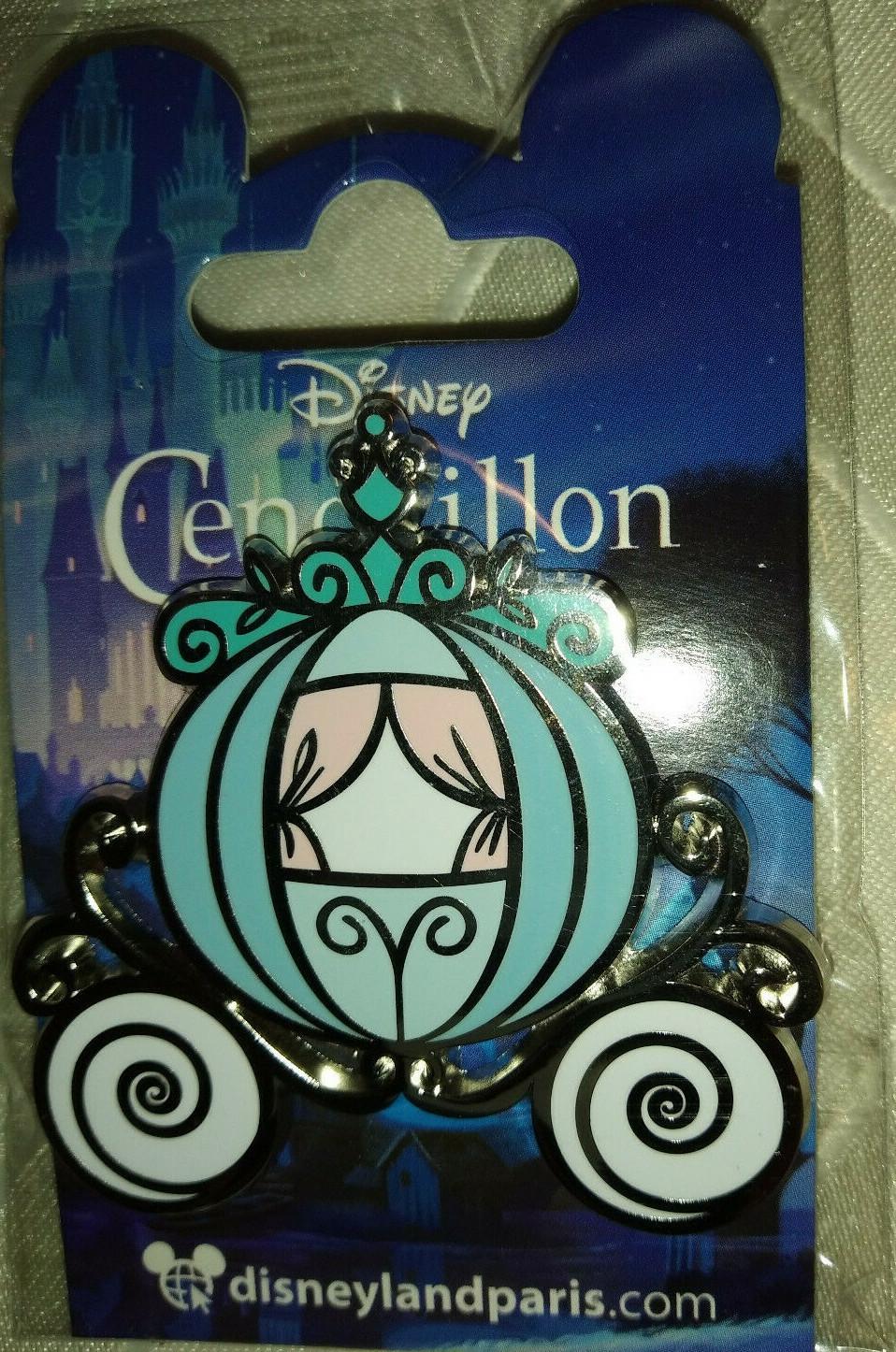 Cinderella Pumpkin Coach Lucifer Jack Gus Disney Paris Dlrp Dlp 2021 4 Pins set