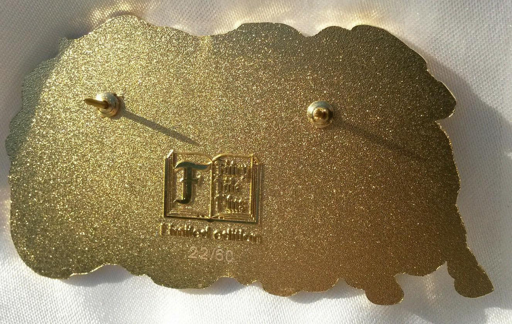 Cinderella 's Pumpkin Coach with Horses LE 60 Glitter fairy - tale - pins Jumbo Pin