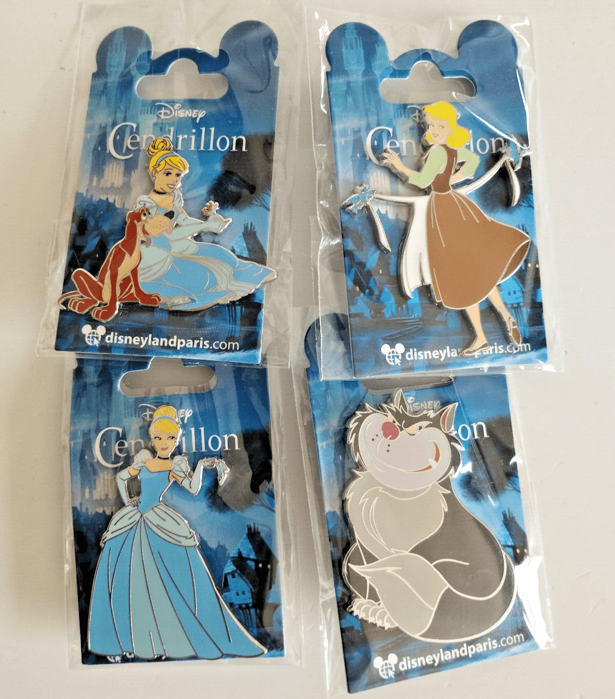 Cinderella w Pato Bruno dog Suzy mouse Disney Land Paris Dlrp Dlp March 2023 Pin