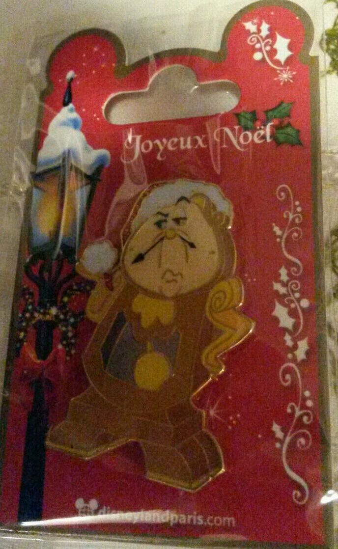 Cogsworth Clock (Beauty Beast) Xmas dress Disney Paris Dlrp Dlp August 2019 pin