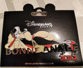 Cruella Dalmatian Happy New Year 2022 Disney Paris LE 700 Dlp Jumbo Dangle Pin