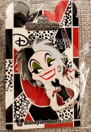 クルエラ・デ・ビル キュート・ヴィランズ・シリーズ ディズニーランド・パリ Dlrp DLP 2022年10月 ピン
