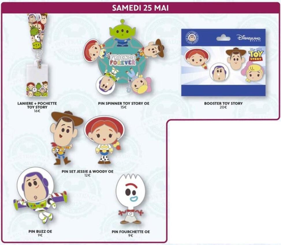 Cute Forky Toy Story Disney Land Paris Dlp May 2024 Pin