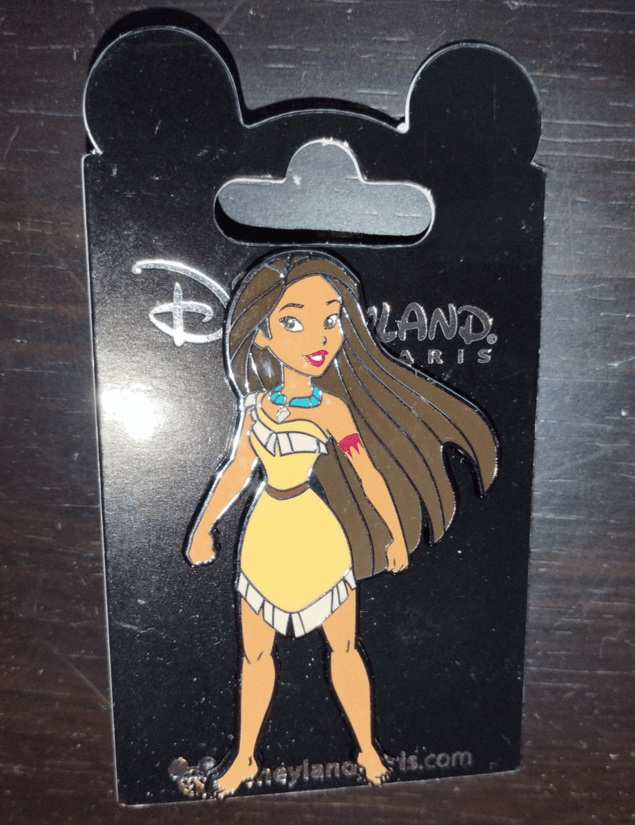 Cute Pocahontas - Standing Princess Disney Land Paris Dlp March 2025 Pin
