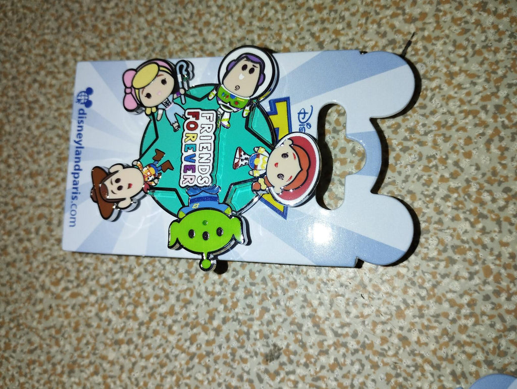 Cute Woody Jessie Alien Buzz Boo Toy Story Disney Paris Dlp 2024 Spinner Pin