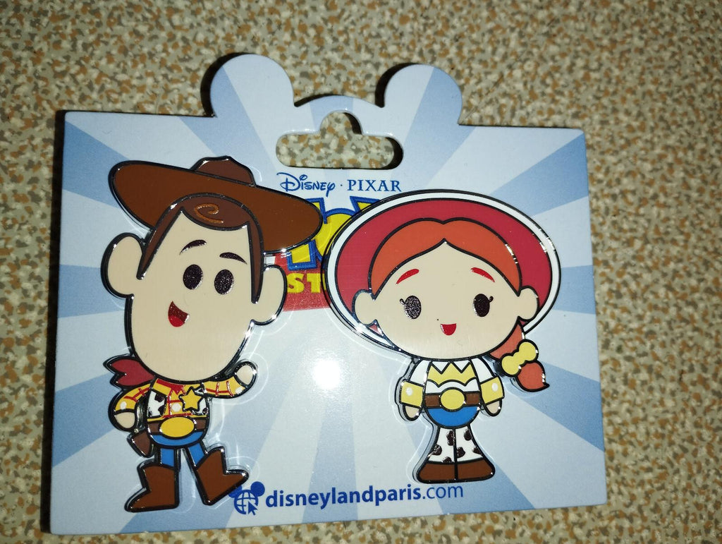 Cute Woody Jessie Toy Story Disney Paris Dlp May 2024 2 Pins