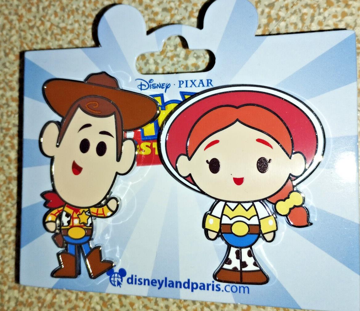 Cute Woody Jessie Toy Story Disney Paris Dlp May 2024 2 Pins
