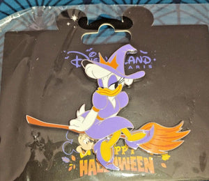 デイジー ウィッチ オン ブルームスティック ハロウィン ディズニーランド・パリ DLP DLRP 2021年11月 ピン