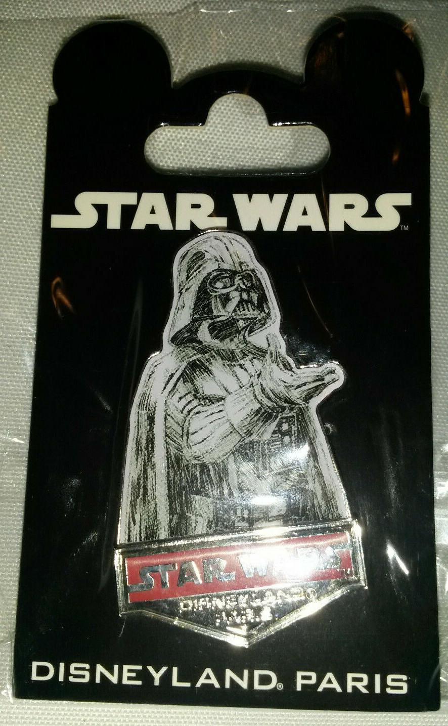 Darth Vader Yoda Storm Trooper Star Wars Medal Disney Paris Dlp 2015 3D 5 Pins