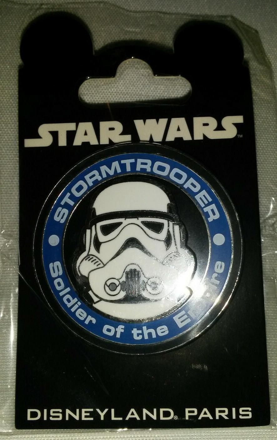 Darth Vader Yoda Storm Trooper Star Wars Medal Disney Paris Dlp 2015 3D 5 Pins