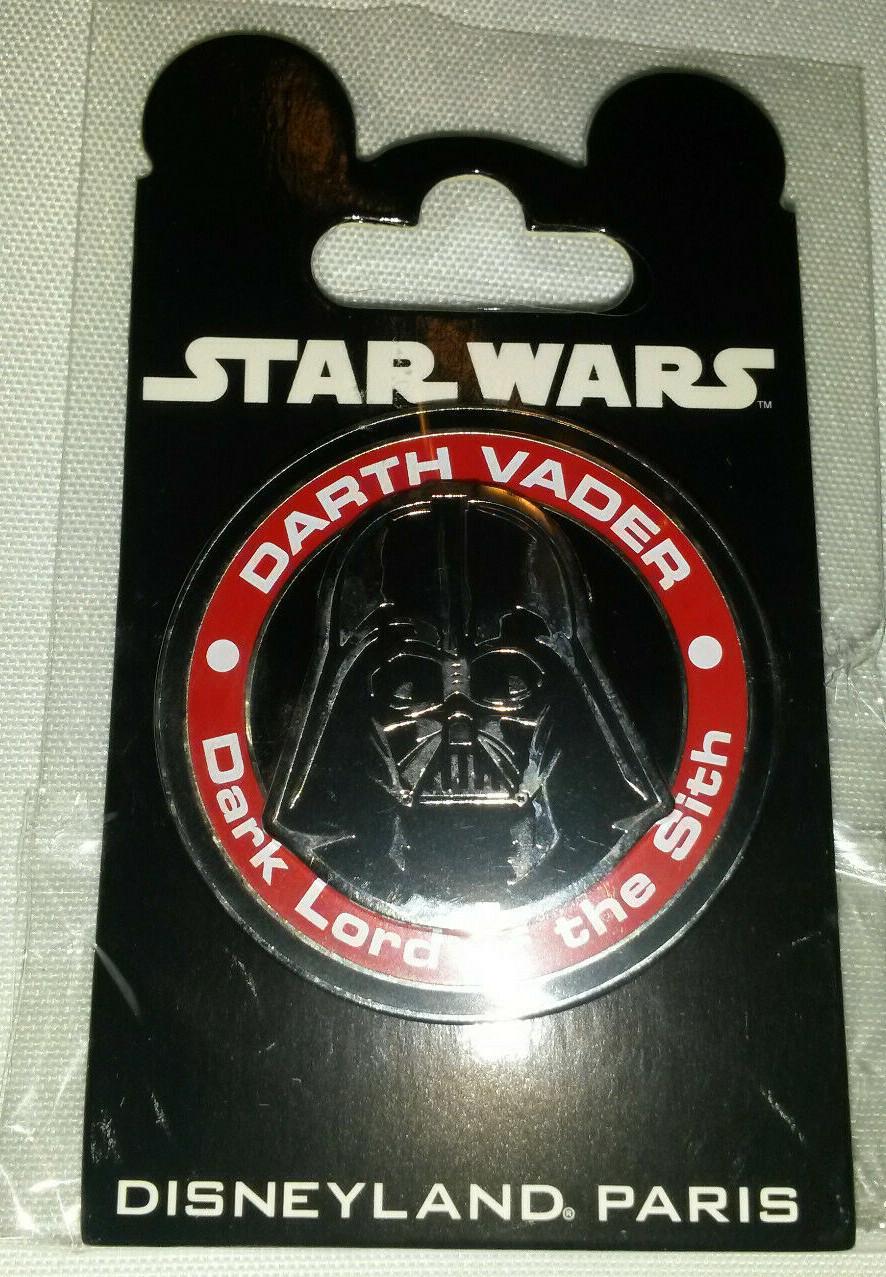 Darth Vader Yoda Storm Trooper Star Wars Medal Disney Paris Dlp 2015 3D 5 Pins