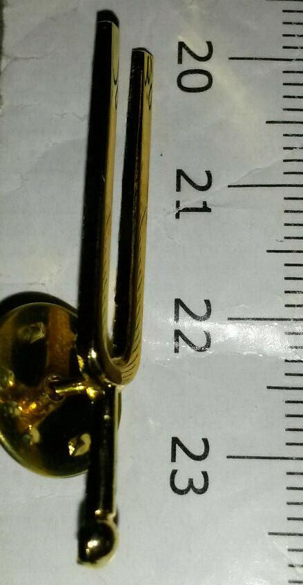 Diapason Music Pin