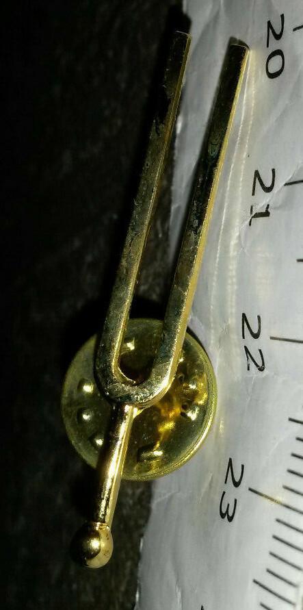 Diapason Music Pin